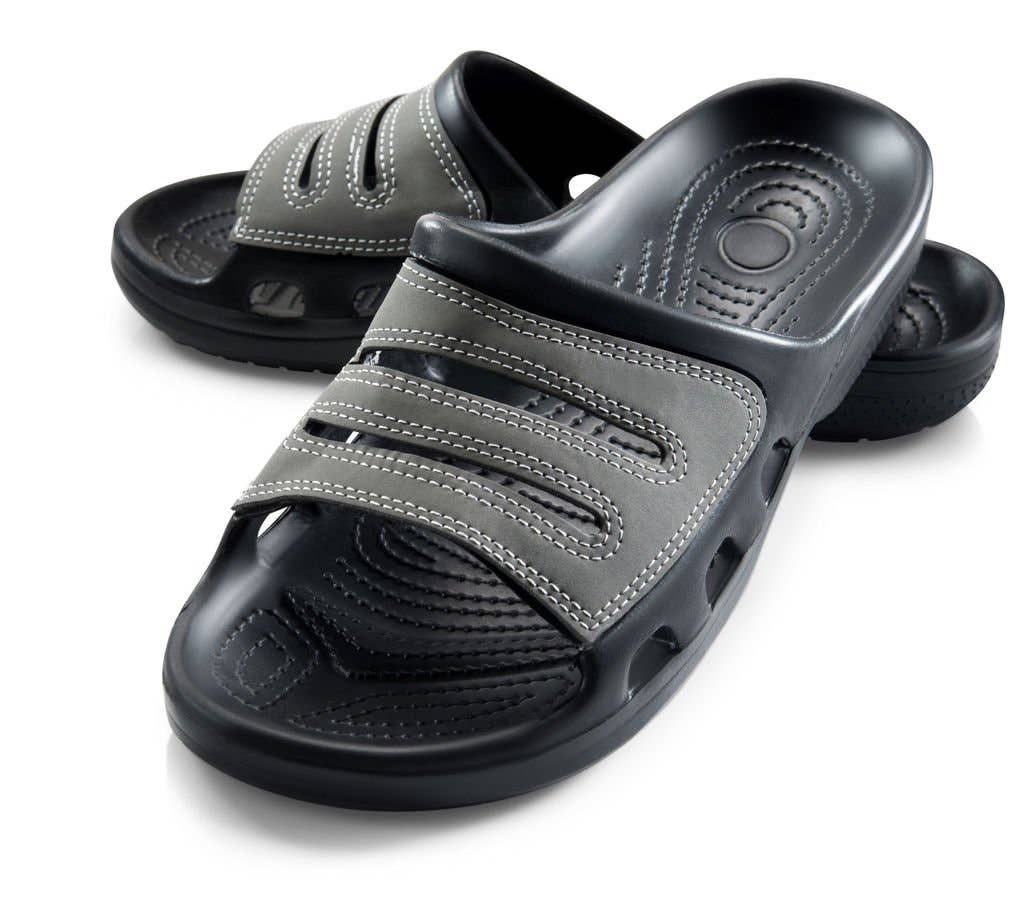 Sandals Shower Slides 4 Men Open Toe Slip-On Waterproof.