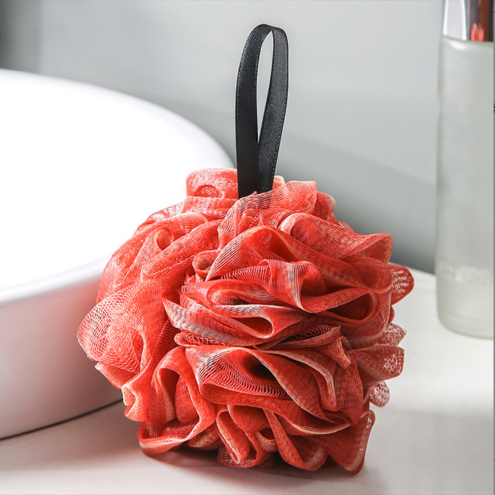 Spring Blossom Bath Floral Shower Loofahs Skin Friendly SPA