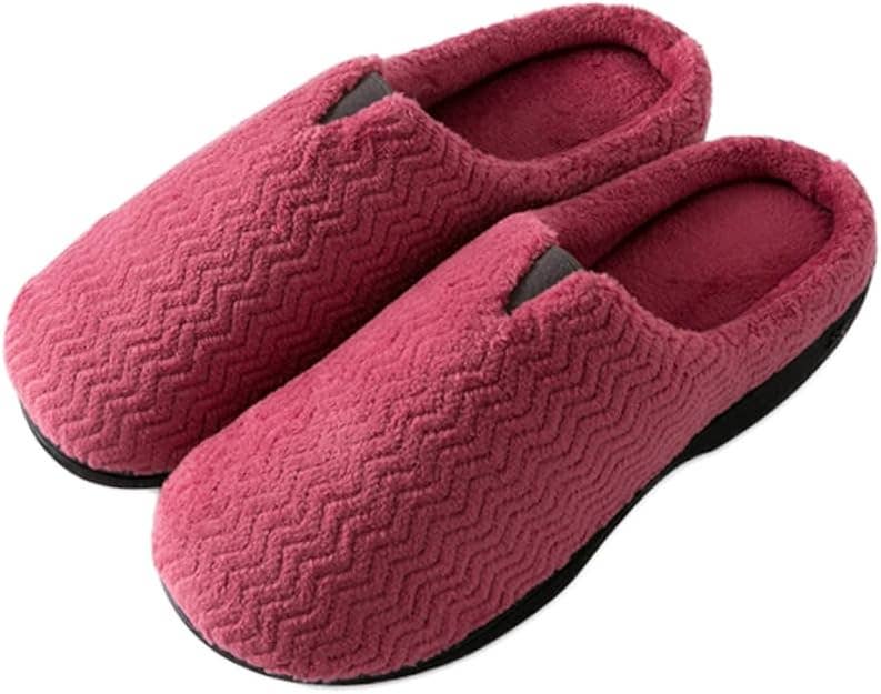 Roxoni Women's Comfort Soft Winter Memory Foam Clog House Sl