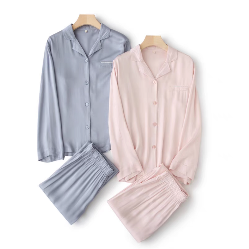 Men’s Viscose Pajamas –Cozy Holiday Lounge & Couple Gift Set