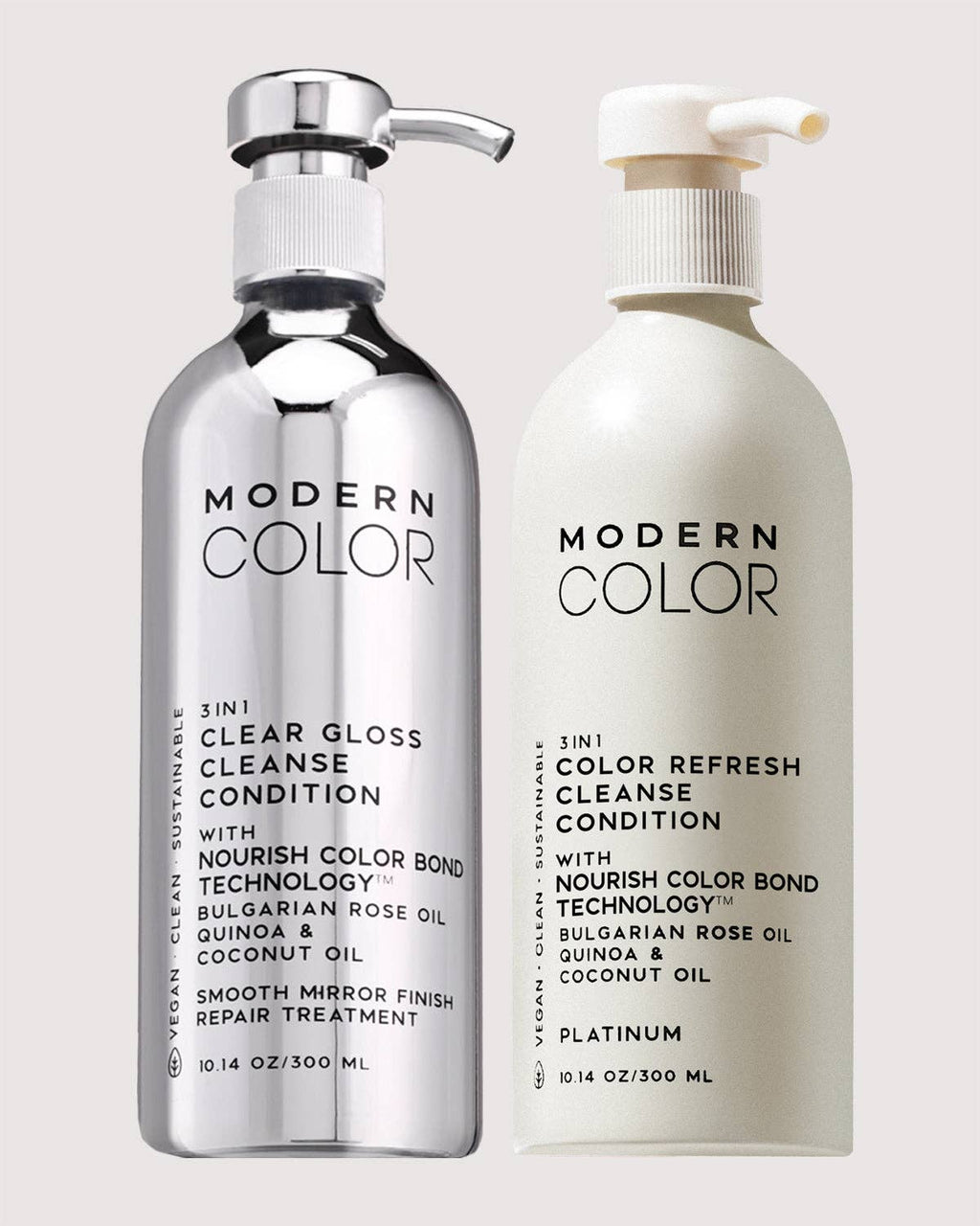 3-In-1 Hair Color Refresh + Cleanse + Condition - Platinum