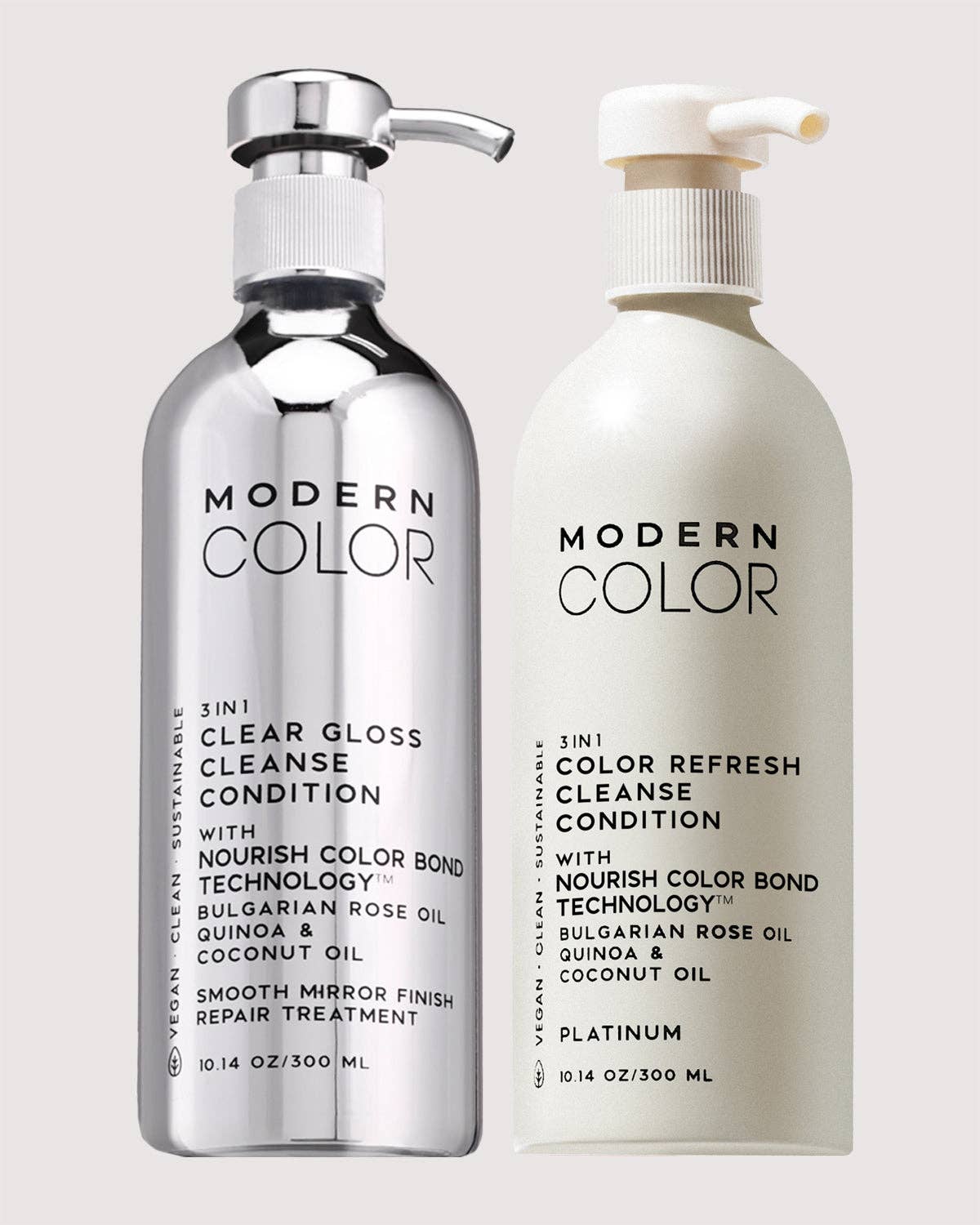 3-In-1 Hair Color Refresh + Cleanse + Condition - Platinum