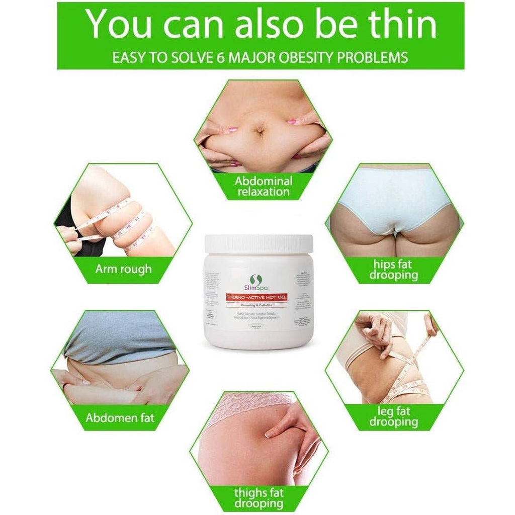 Thermo-Active Hot Gel - Professional Heat Therapy Body Contouring (16 oz)