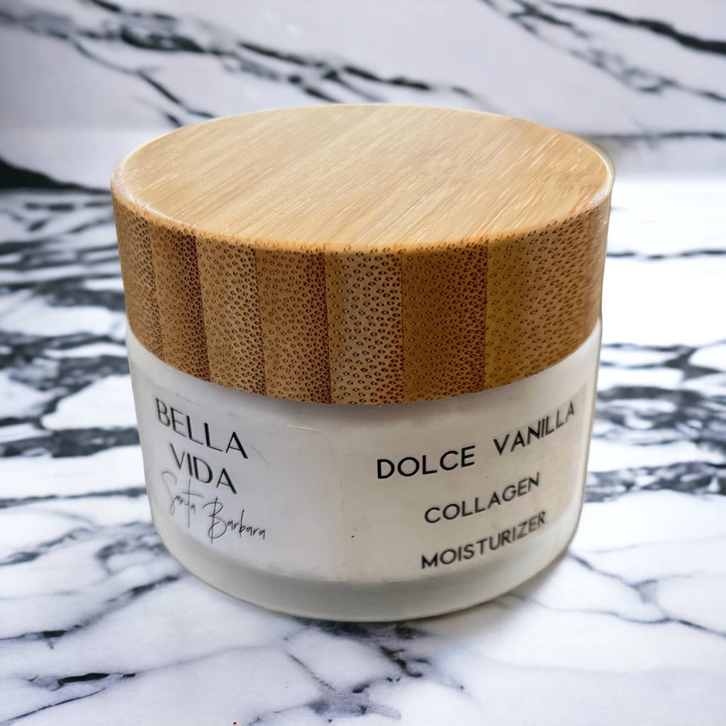 Dolce Vanilla Collagen Moisturizer for back bar