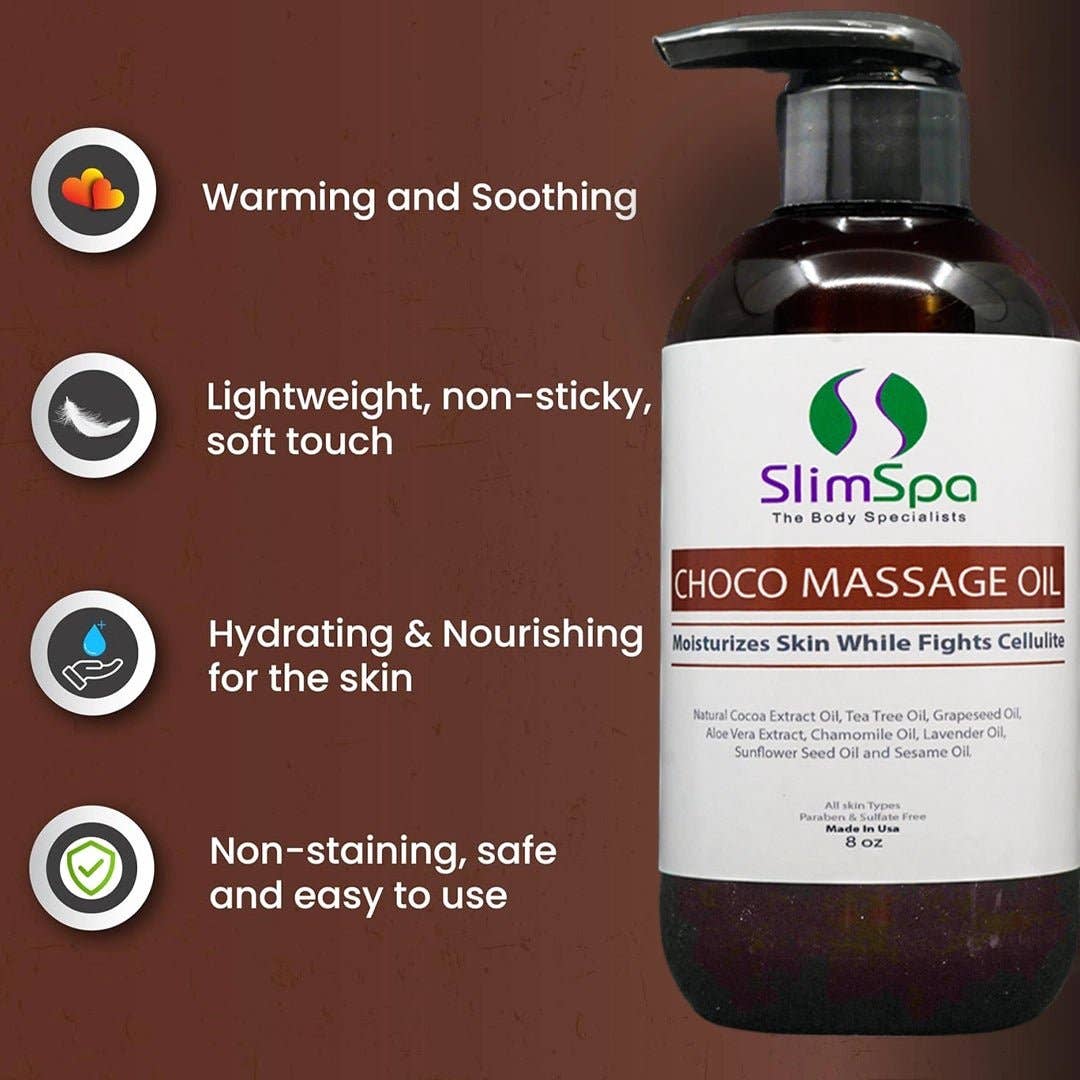 Choco Body Massage Oil 8oz