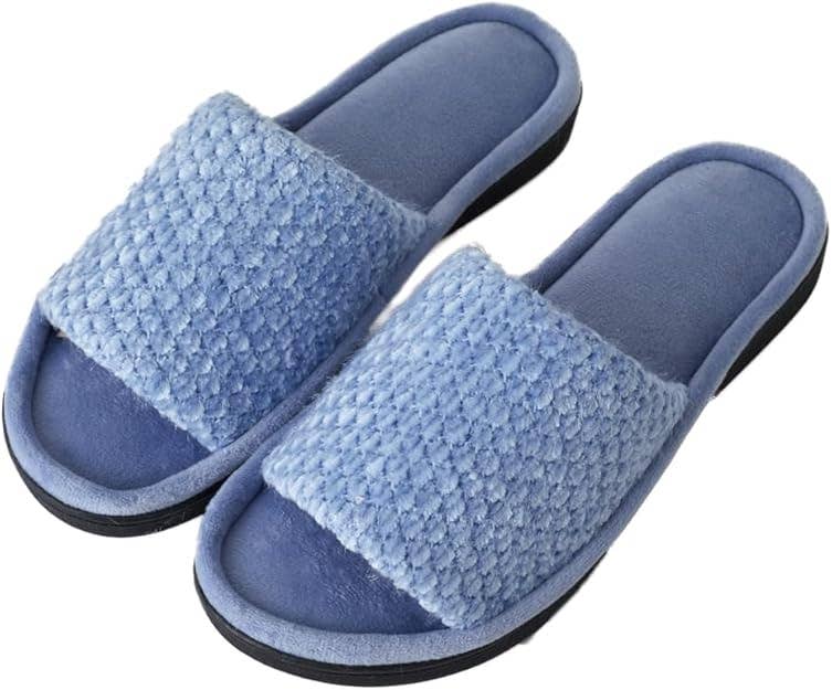 Roxoni Women's Comfort Soft Momory Foam Insole Slide Slipper