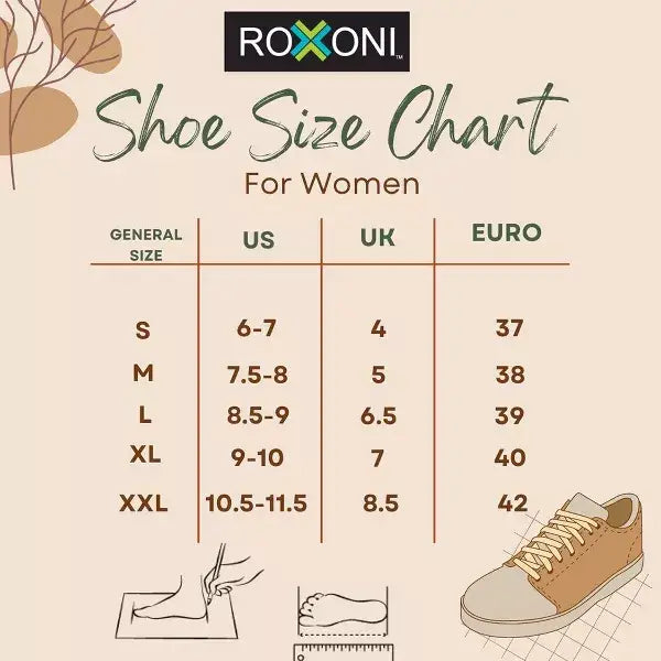 Roxoni Women's Comfort Soft Momory Foam Insole Slide Slipper