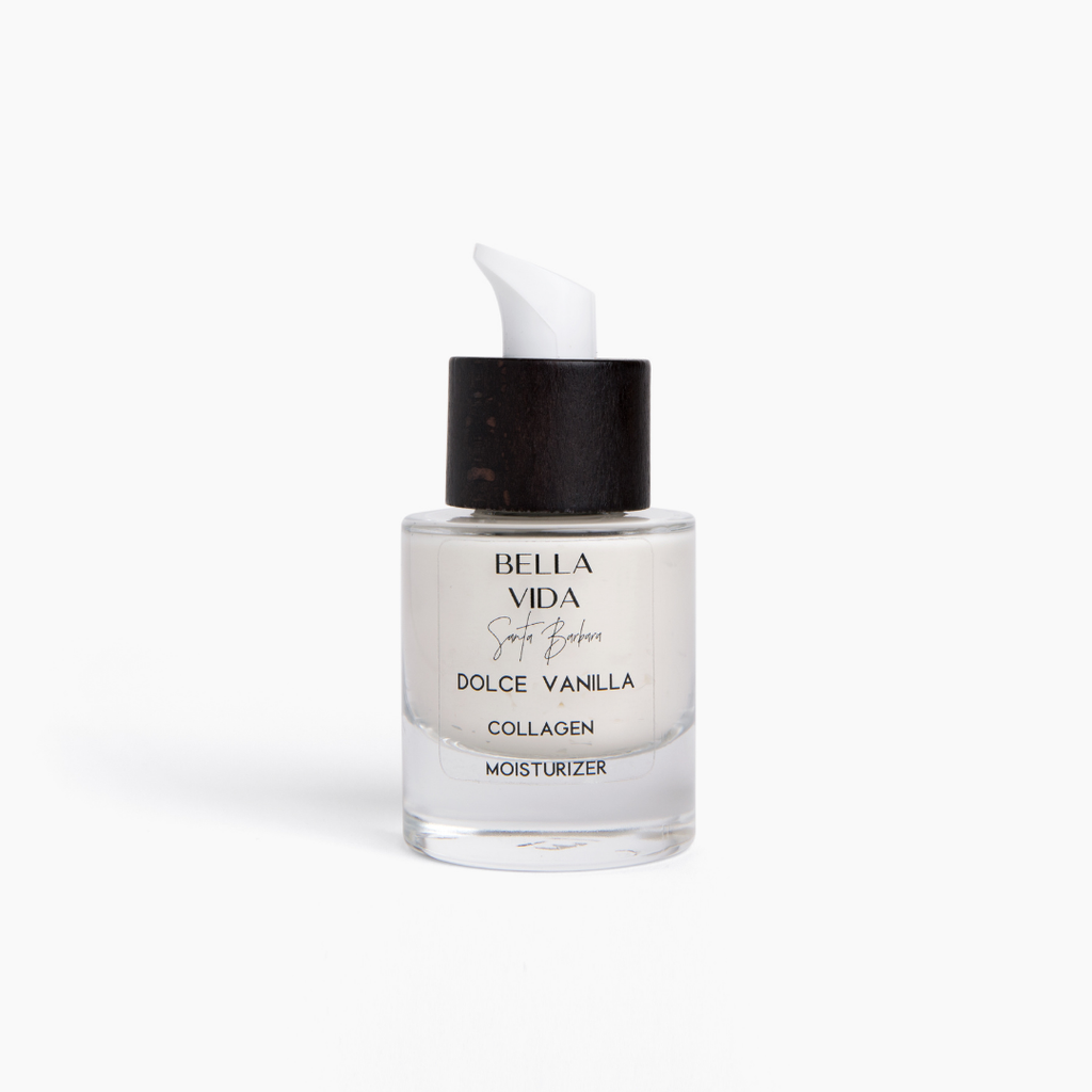 Dolce Vanilla Collagen Moisturizer for back bar