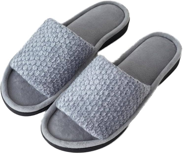 Roxoni Women's Comfort Soft Momory Foam Insole Slide Slipper