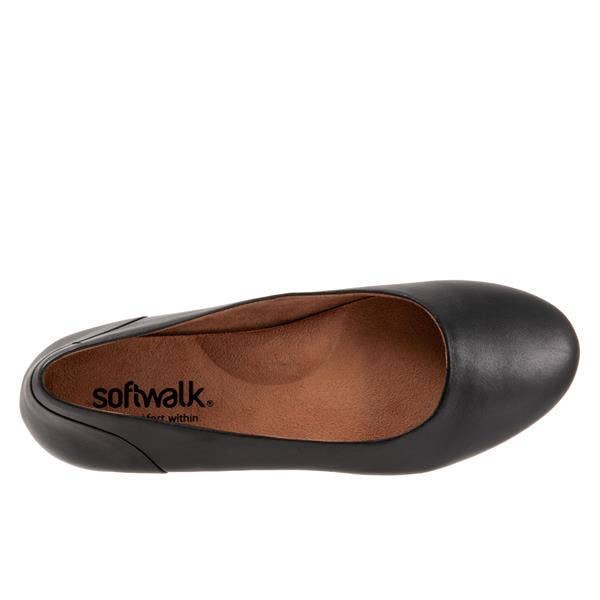 SoftWalk Shiraz Women's Ballet Flat Leather Comfort Shoe
