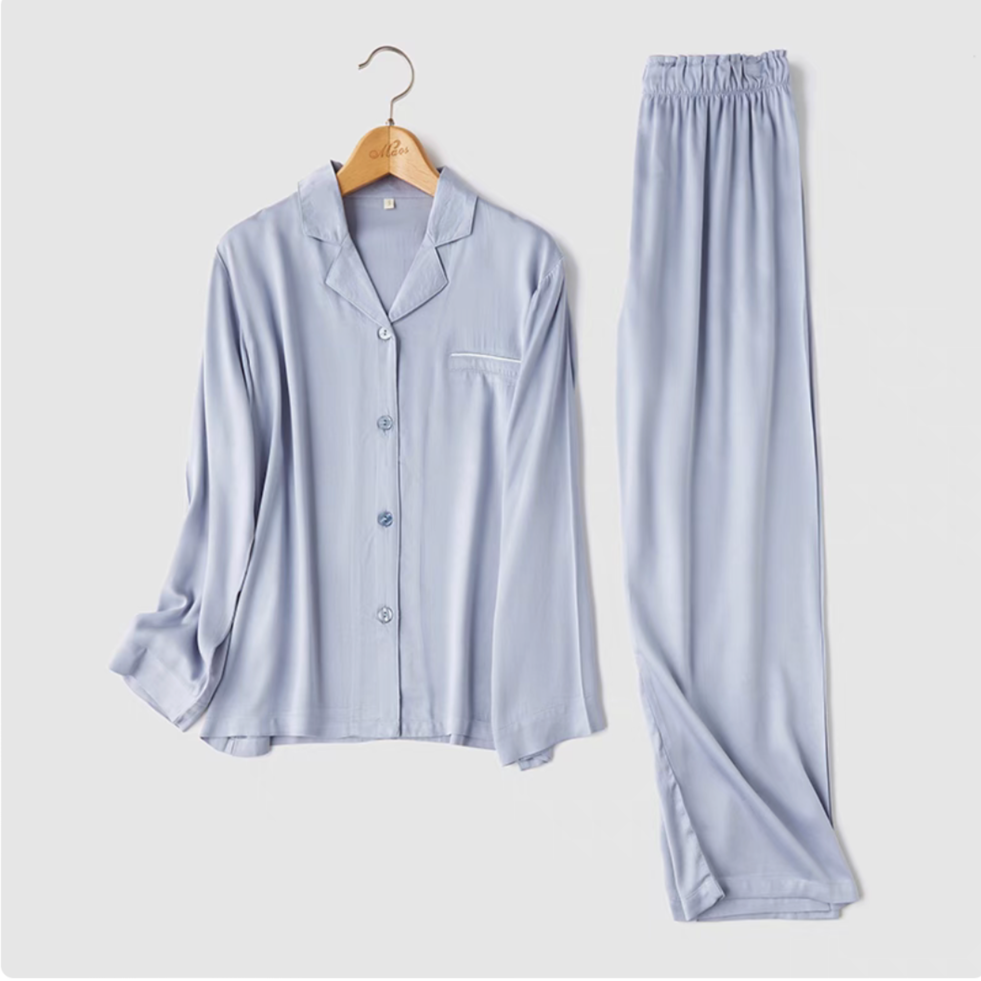 Men’s Viscose Pajamas –Cozy Holiday Lounge & Couple Gift Set