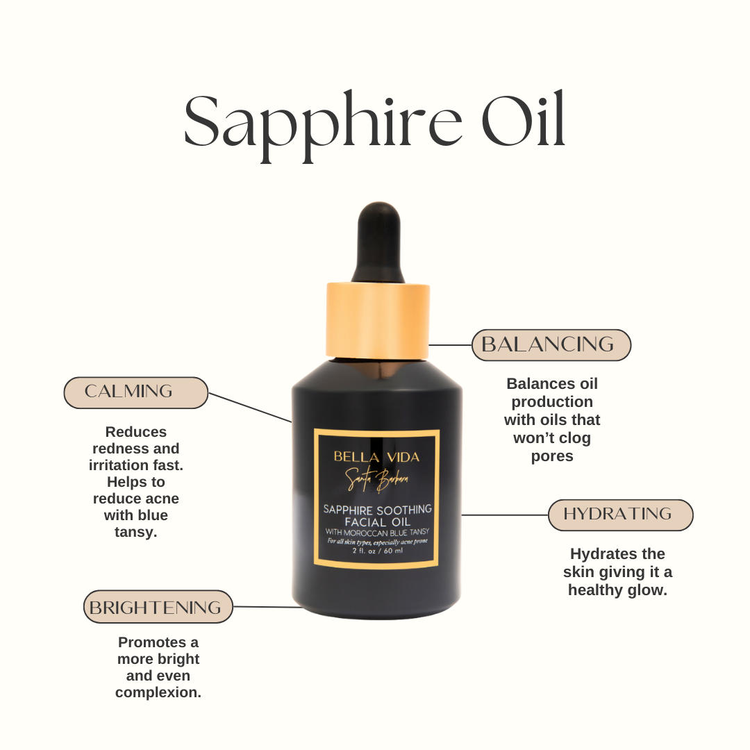 Sapphire Facial Oil with Blue Tansy – Backbar Size