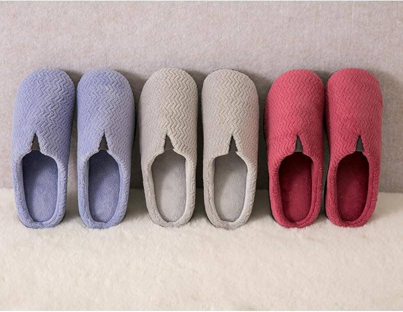 Roxoni Women's Comfort Soft Winter Memory Foam Clog House Sl