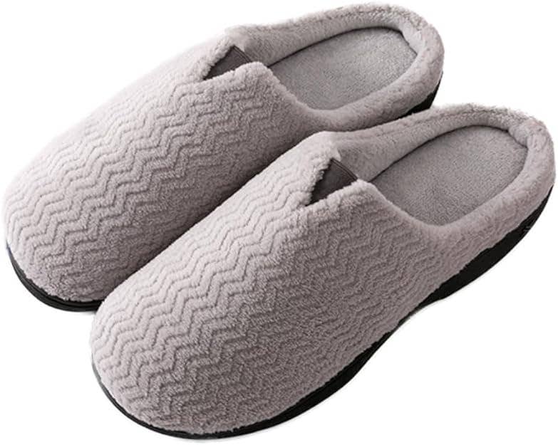 Roxoni Women's Comfort Soft Winter Memory Foam Clog House Sl