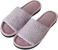 Roxoni Women's Comfort Soft Momory Foam Insole Slide Slipper
