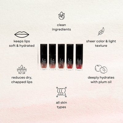 Lush Lip Oil with French Plum oil and THD Vitamin C