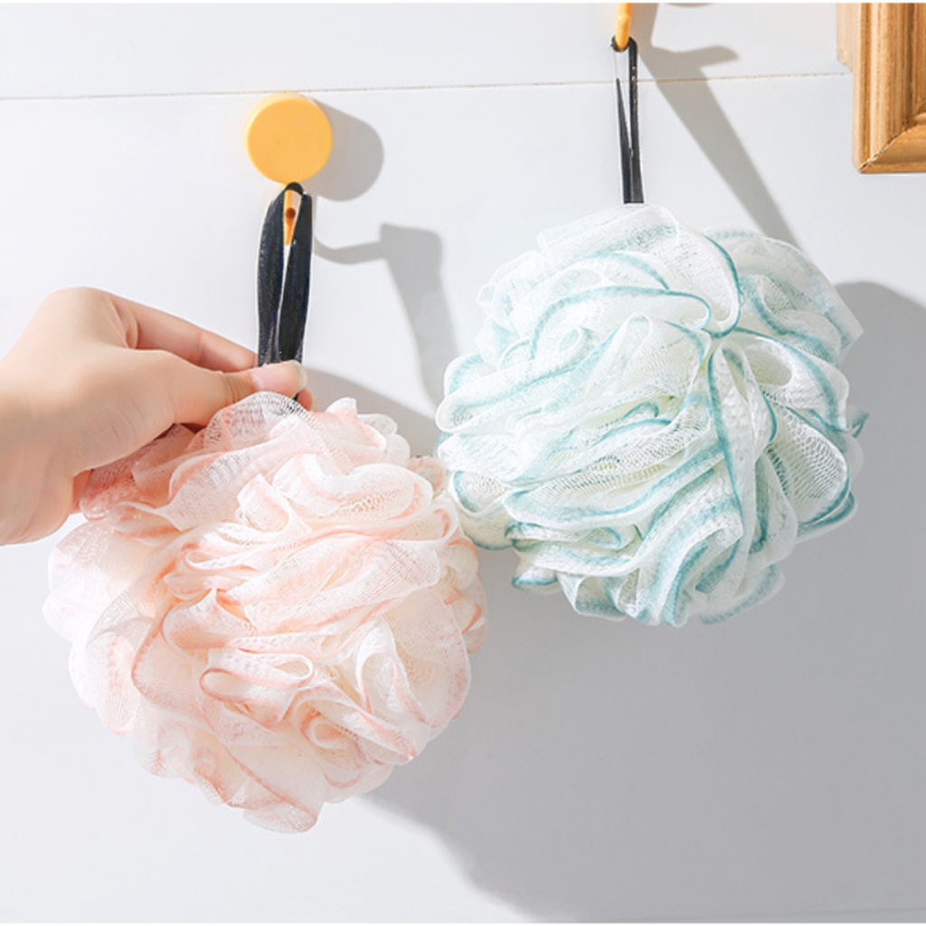 Spring Blossom Bath Floral Shower Loofahs Skin Friendly SPA