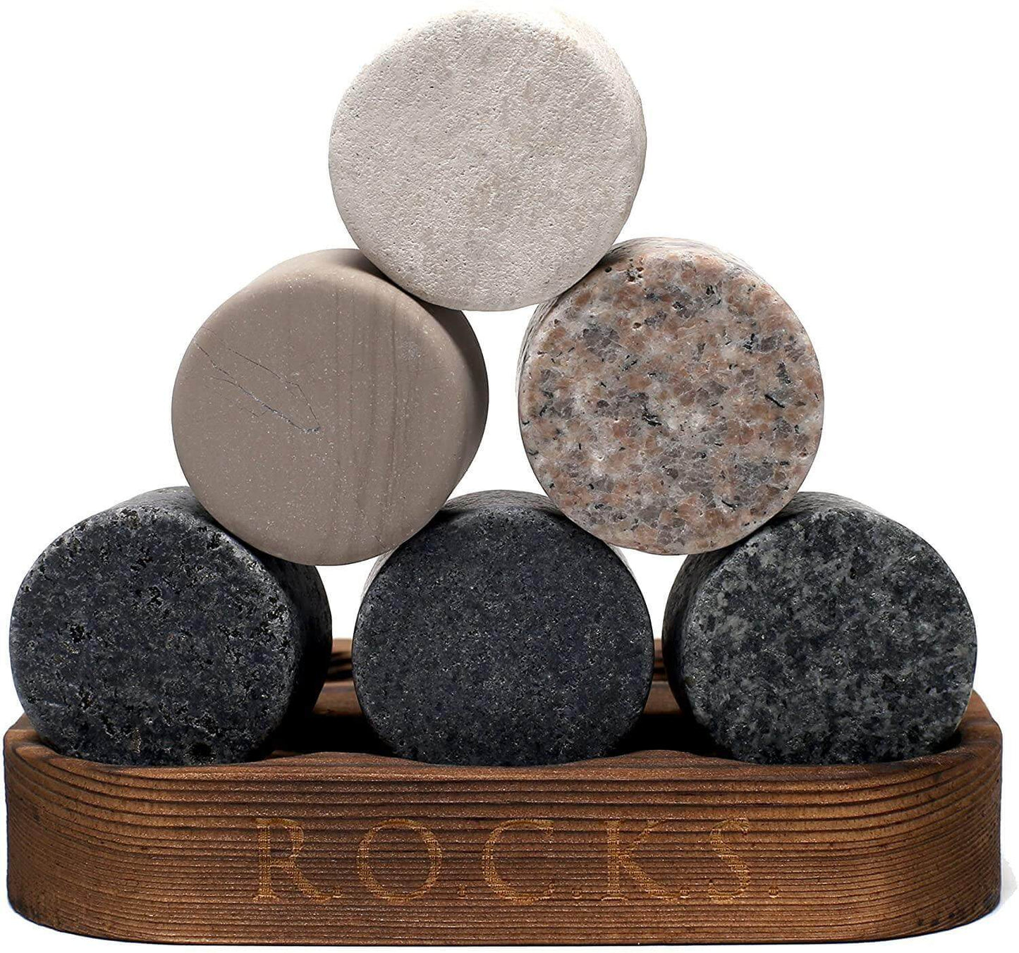The Original ROCKS Whiskey Chilling Stones